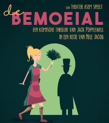 Stuur vlug een sms je naar 0479944271 (inschrijven kan nog tot zondag 4 november) Toneel ASEM: Komische thriller De Bemoeial Donderdag 22 november, 19u30 aan ons lokaal.