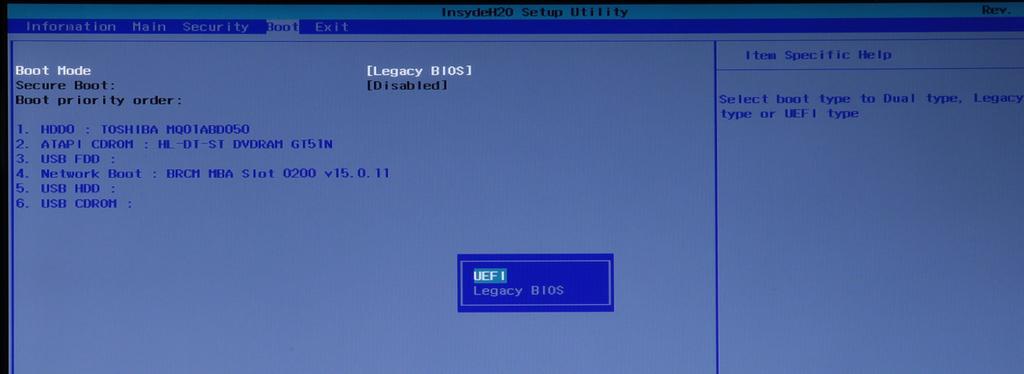 Uw Windows-versie wijzigen - 39 Bios-instellingen wijzigen Om uw BIOS-instellingen te wijzigen, drukt u