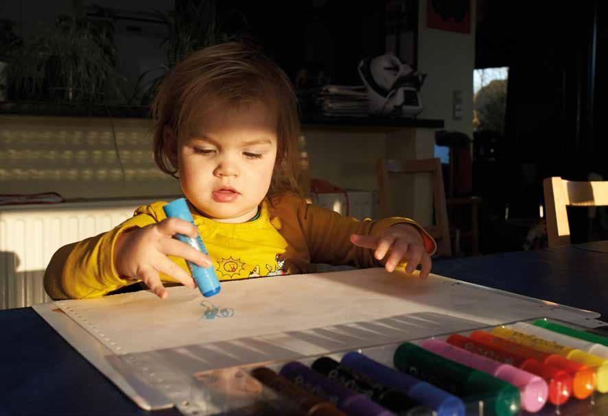 Betrokkenheid Naast het welbevinden staat ook de betrokkenheid van de kinderen centraal.