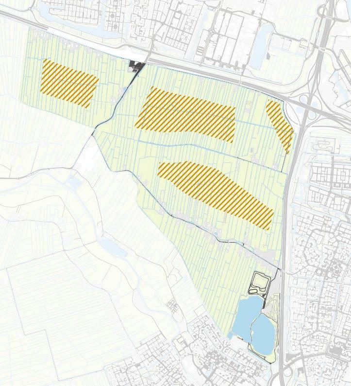 Bouwsteen windenergie WINDENERGIE Lijn Raster Wolk Voor Reijerscop ligt de keuze voor: behoud van het huidige open landschap zonder bijplaatsing van windmolens; behoud als landbouwgebied gecombineerd