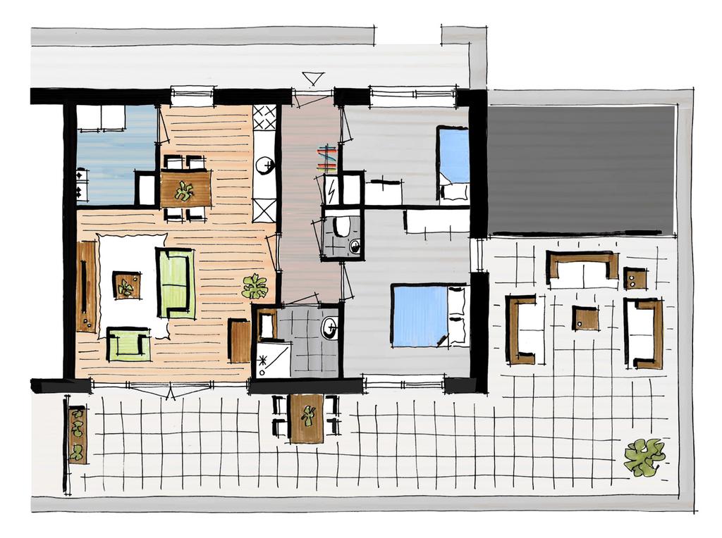 9 M 2 WOONKAMER + KEUKEN 29