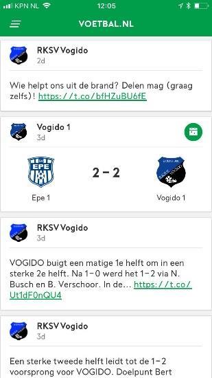 Voetbal.nl app!