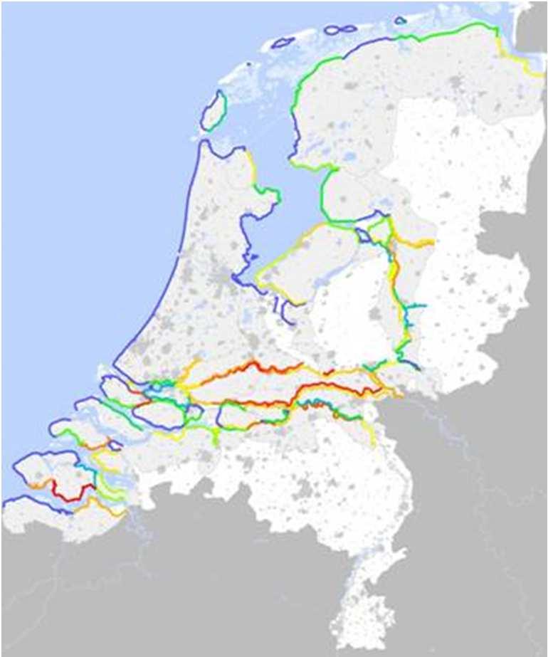 1 Opgave Hoogwaterbeschermingsprogramma In 2018 79 projecten 7 projectoverstijgende verkenningen 922 km in scope 325 km gereed in 2023 2,1 miljard belegd