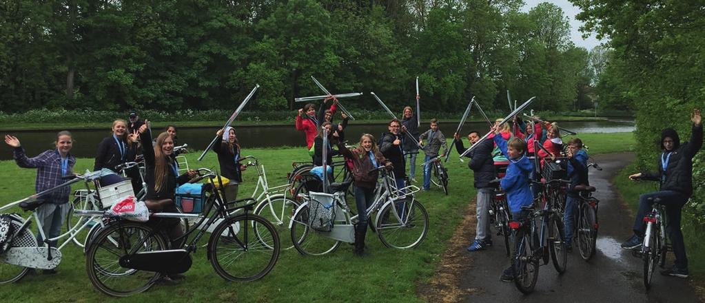 537 kinderen van groep 7 en 8 die aan de slag kunnen met witvissen, weten nu wat kuit is en hoe ze met gevangen visjes om moeten gaan.