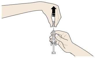 De buitenzijde van de bovenarm (alleen als iemand anders de injectie toedient). Maak de huid op de injectieplaats schoon met een alcoholdoekje. Laat de huid opdrogen.