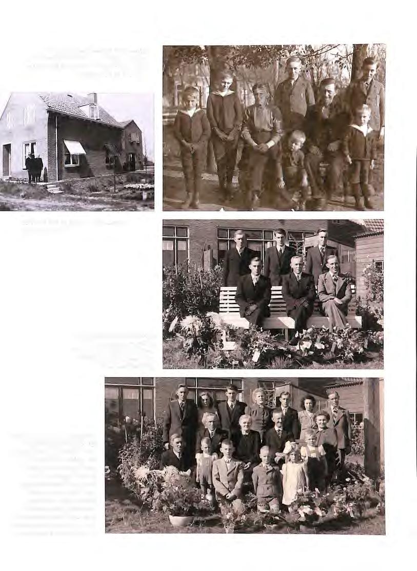Het gezin van Hendrik Wulp en Ma Zonneveld in 1924: v.l.n.1'.