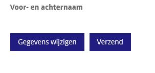 - hetzij onderaan op de pagina Zodra de aanvraag verzonden is, verschijnt volgend bericht: U krijgt een ontvangstbevestiging met vermelding van