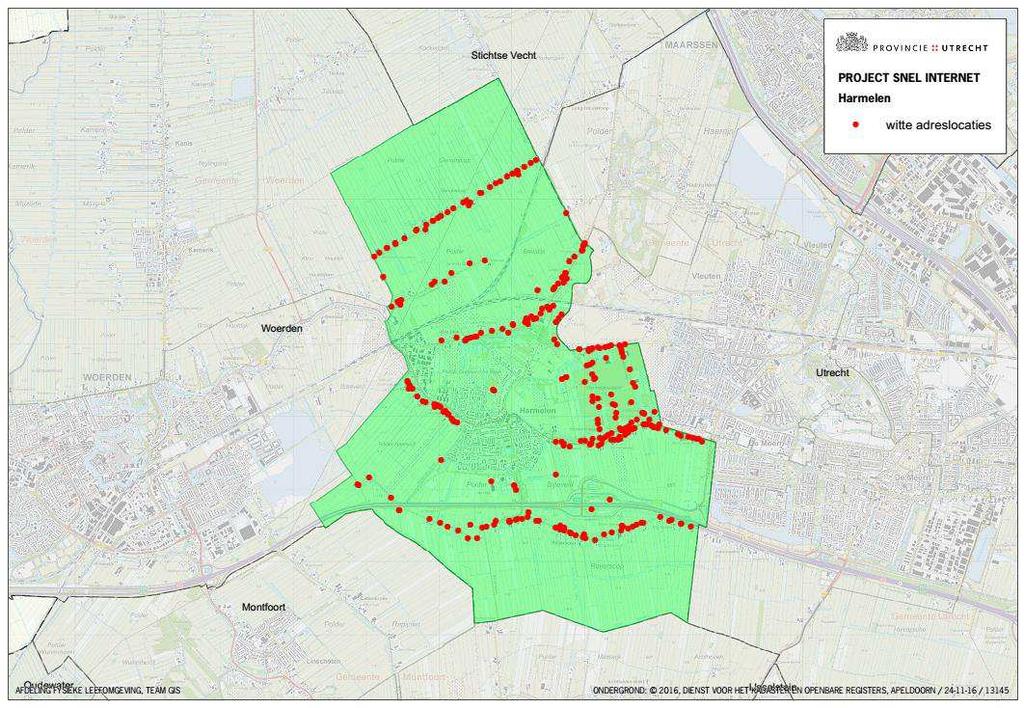 Harmelen Adres Kolom1 Kolom2 Groenendaal 1C, 2, 3, 5, 7 Rijksweg A12 1, 2 Ambachtsheerelaan 37A, 37B Appellaan 12,19, 21 Dorpeldijk 1, 1A, 4-10 Heldamweg 1, 1A, 1B, 3, 5, 6, 7, 8 Spijcklaan 1, 2, 4