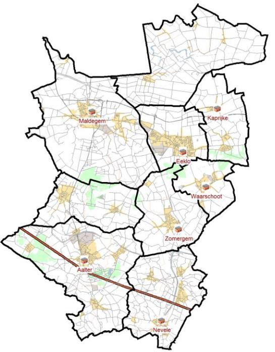 Samenstelling HVZ Meetjesland Voor de HVZ Meetjesland: Z Aalter Eeklo Maldegem C Kaprijke