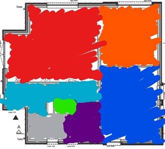 2. Plattegrond Maak een vlekkenplan of plattegrond waarbij je de gewenste ruimtes gaat positioneren. Doe dit voor de begane grond en eventuele verdieping(en).