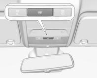 124 Verlichting Bedien de wipschakelaar: middelste stand w druk op I druk op 0 : automatisch inschakelen bij openen van een portier.