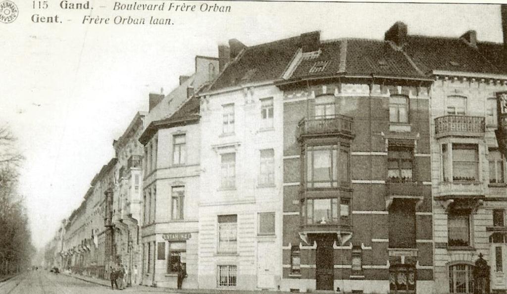 De Frère-Orbanlaan werd aangelegd in 1863.