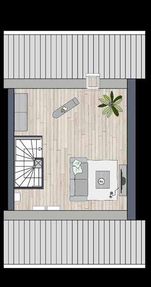 Kijk voor de begane grond plattegrond per bouwnummer op pagina 27-28 of