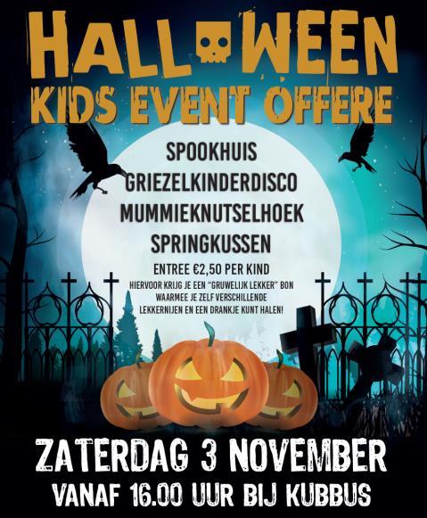 In Afferden wordt een nieuw kinderevenement opgericht. Halloween begint de laatst jaren steeds meer te leven in Nederland.