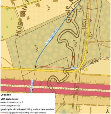 3. Opnieuw aantakken van een historische meander van de Grote Motte afwaarts de E314