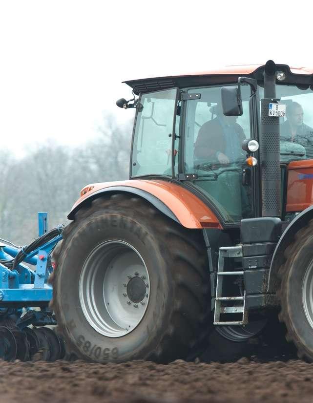 De TERRION ATM 5000 tractor wordt gebouwd in Tambow. Hierbij is gebruik gemaakt van moderne machinebouwtechnieken.de tractor is ontwikkeld voor grote prestaties en langdurig gebruik.