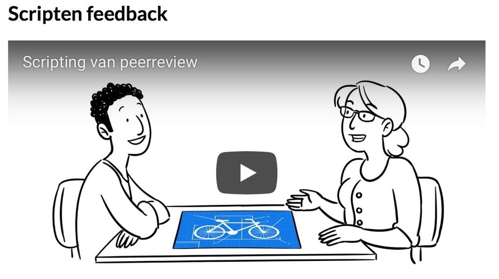 Hoe kun je peerreview inzetten? Een handreiking Ten slotte Afhankelijk van de ervaring die studenten hebben met geven van feedback kunnen de stappen 1, 2 en 4 worden verkort.
