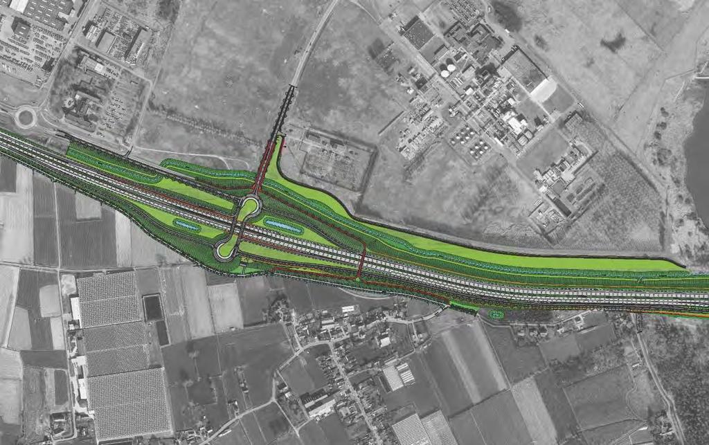 Deelgebied 4: ASC Waaslandhaven-Oost Waaslandhaven Ecotunnels Fietstunnel Fietsbrug Verleggen Palingbeek