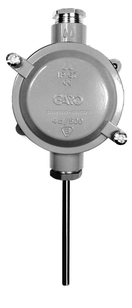 RV 2094 Wandmontage Pt100 sensor Wandmontage weerstandsthermo meter, ontworpen om omgevingstemperatuur in koude en natte zones, zoals koelcellen en vriezers te meten.