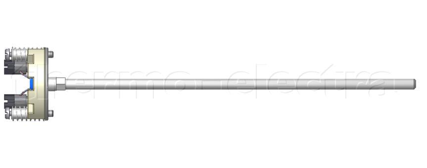 Lloyds vibratietest 2, ENV4. Precisie draadgewonden Pt100 detector aangesloten in een 2, 3 of standaard klasse B, optie klasse A, 1/3DIN of 1/10DIN. Temperatuurbereik: -200 C tot 600 C.