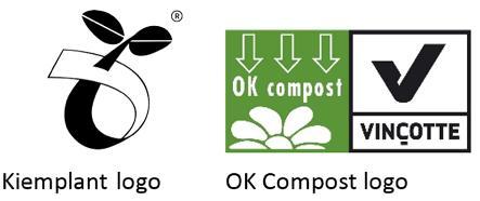 Slechts een derde deel van de Nederlanders herkent het logo in figuur 2 voor composteerbare verpakkingen. Alleen deze bio plastic producten mogen bij het GFT-afval gesorteerd worden.