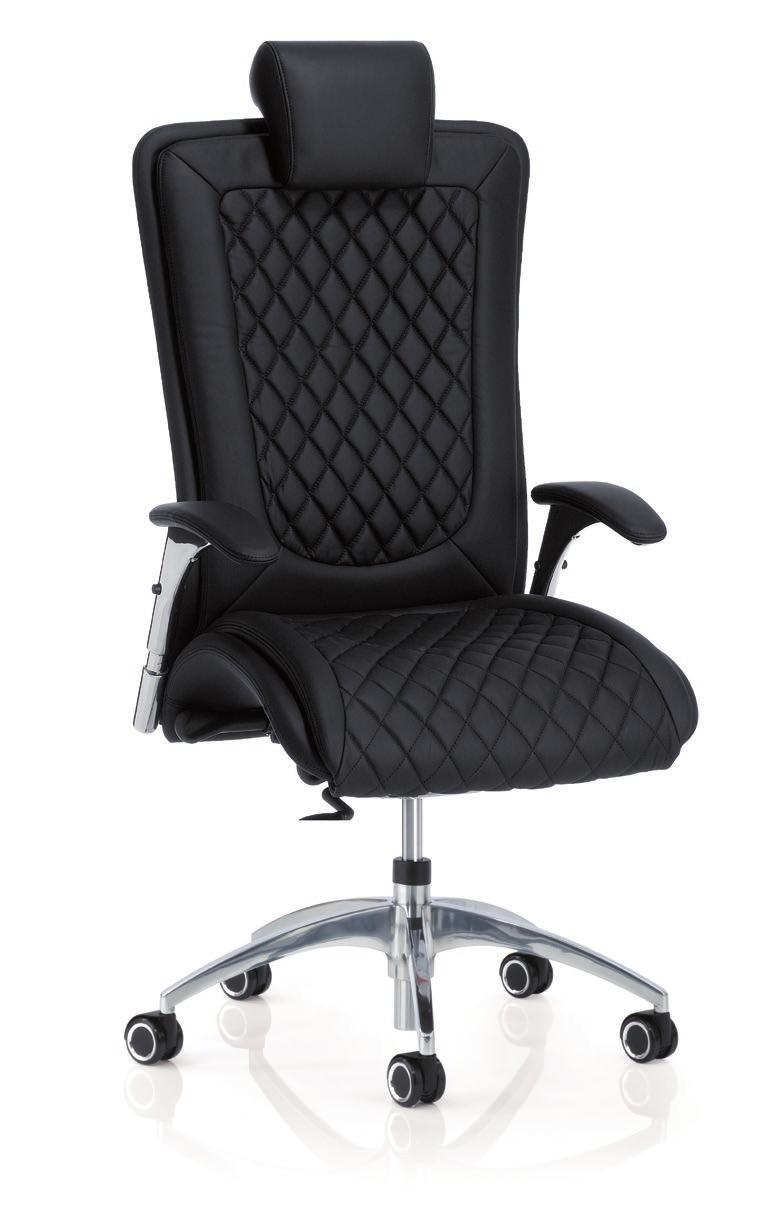 Ergonomie am Arbeitsplatz Ein ergonomisch perfekter Sessel, der die Sitzdynamik wirkungsvoll fördert, entscheidet darüber, ob der Körper das bestmögliche Sitz erlebnis erfährt.