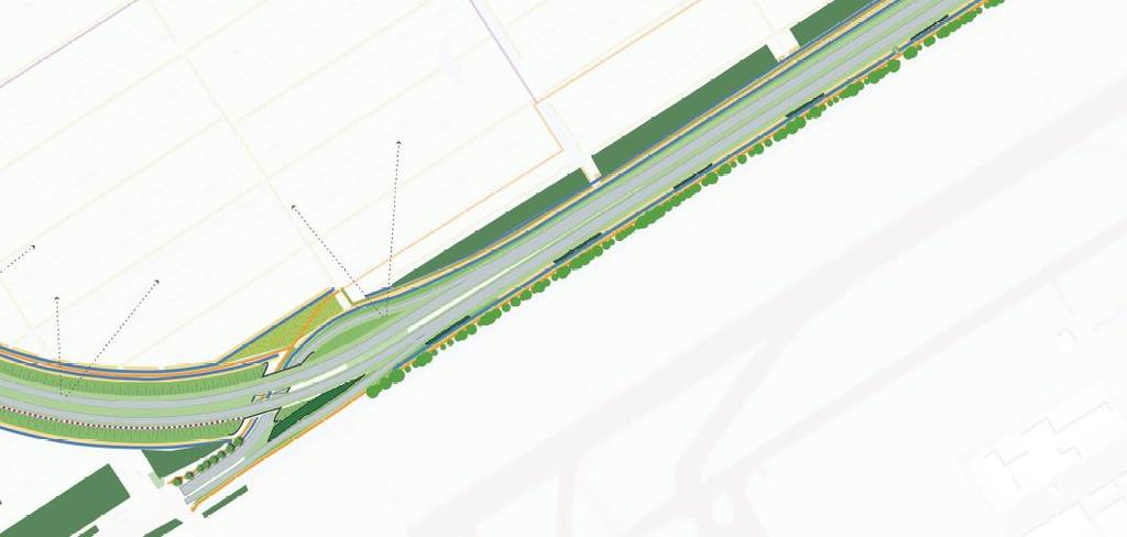 Oostelijke ondergang onder de verbindingsboog en de aansluiting op het Polderpad c. De tunnel onder de A13 tussen de Hofweg en de Tempelweg Dit onderwerp is besproken aan de gebiedstafel.