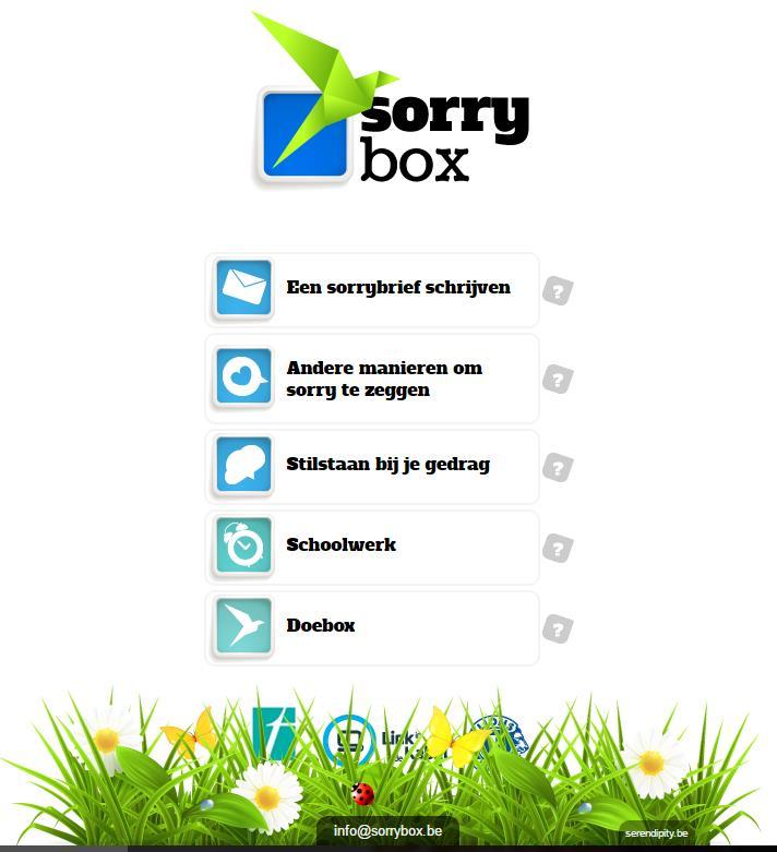 http://sorrybox.lidk.be/ Sorrybox P.