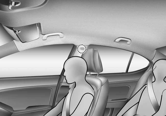 Veiligheidsysteem van uw auto (Vervolg) Plaats geen accessoires op of in de buurt van de zijairbag. Plaats geen voorwerpen op de airbag of tussen de airbag en uzelf.