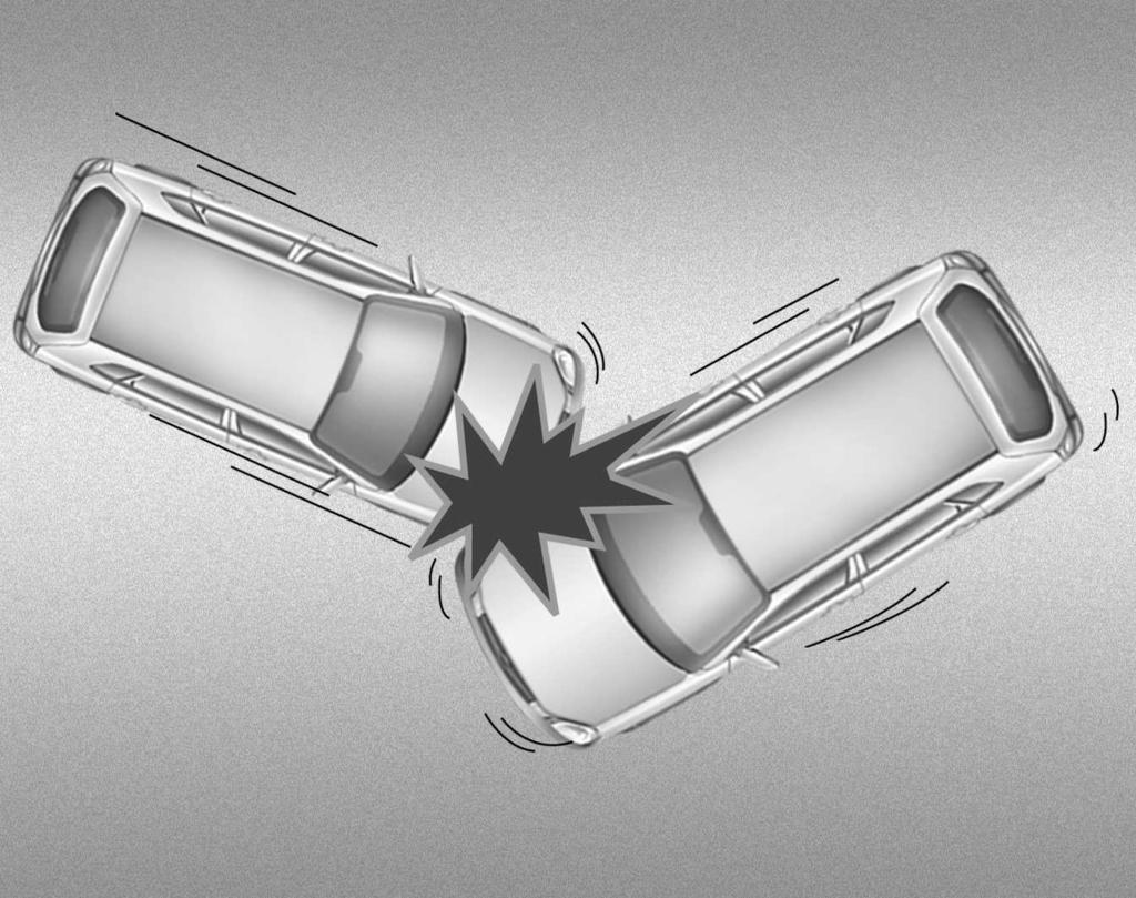 Veiligheidsysteem van uw auto OPA037042 De airbags zijn niet ontworpen om te worden geactiveerd bij aanrijdingen van achter, omdat de