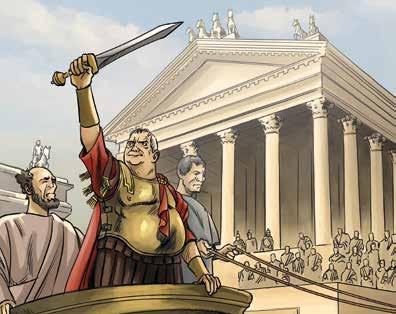 pagina 4 en 5? Het Romeinse leger zorgde voor veiligheid, vrede en welvaart in de gebieden die de Romeinen hadden veroverd. Hulptroepen (auxilia) waren altijd veel gevarieerder dan de legioenen.