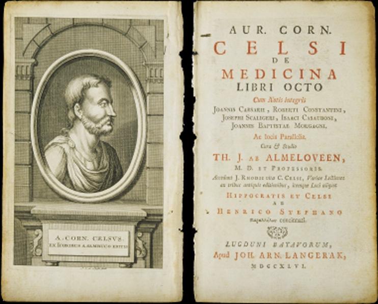 Ouderenzorg in de tijd Oudheid De Medicina(Celsus, 18-39 AD) -> ouderdomsgebreken: ademhalingsproblemen, verkoudheid, gewrichtspijn, ingewandsproblemen en slapeloosheid