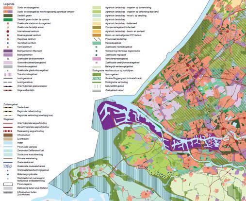 belangrijk Verordening (AMVB Ruimte): juridische borging voor zaken van nationaal belang.