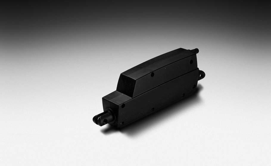 Zuigerstang van versterkte glasvezel Compact design Beschermingsklasse: IP 51 Kleur: zwart 75 mm rechte kabel zonder plug of 3mm recht met jack plug.