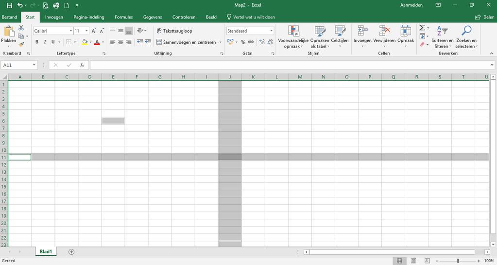 1 Kennismaking met MS Excel 1 1.