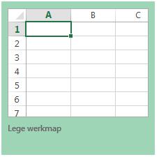 Excel 2016 Basis Pagina 7 van 87 1 DE WERKOMGEVING 1.1 MICROSOFT EXCEL STARTEN Als Excel geïnstalleerd is op uw computer, dan kunt u het programma opstarten vanuit het menu Start.