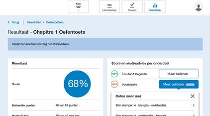 6 Oefentoets met studieadvies op maat Hoe is de oefentoets opgebouwd? De oefentoets is gebaseerd op de test-jezelf en het oefenproefwerk in het werkboek.