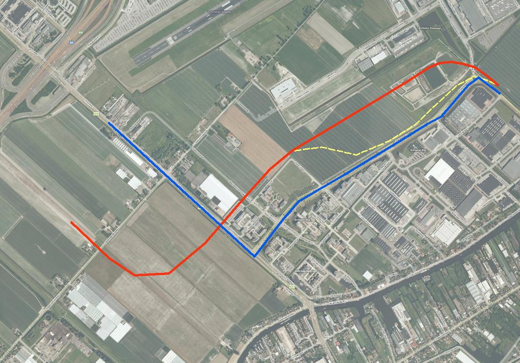 1 EXTERNE VEILIGHEID EN OMLEGGING N201/FOKKERWEG De provincie Noord-Holland is bezig met het voorbereiden van de omlegging van de N201/Fokkerweg 1 o.a. bij Schiphol-Rijk.