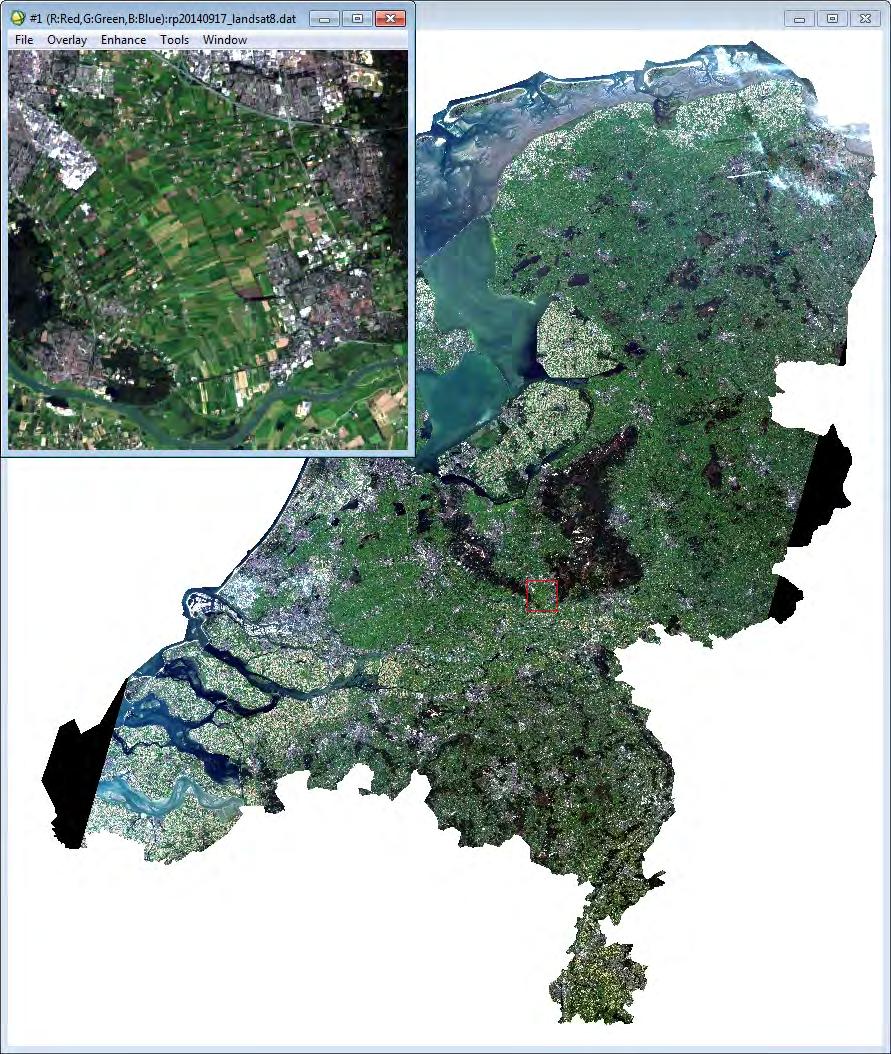 Satellietbeeld van