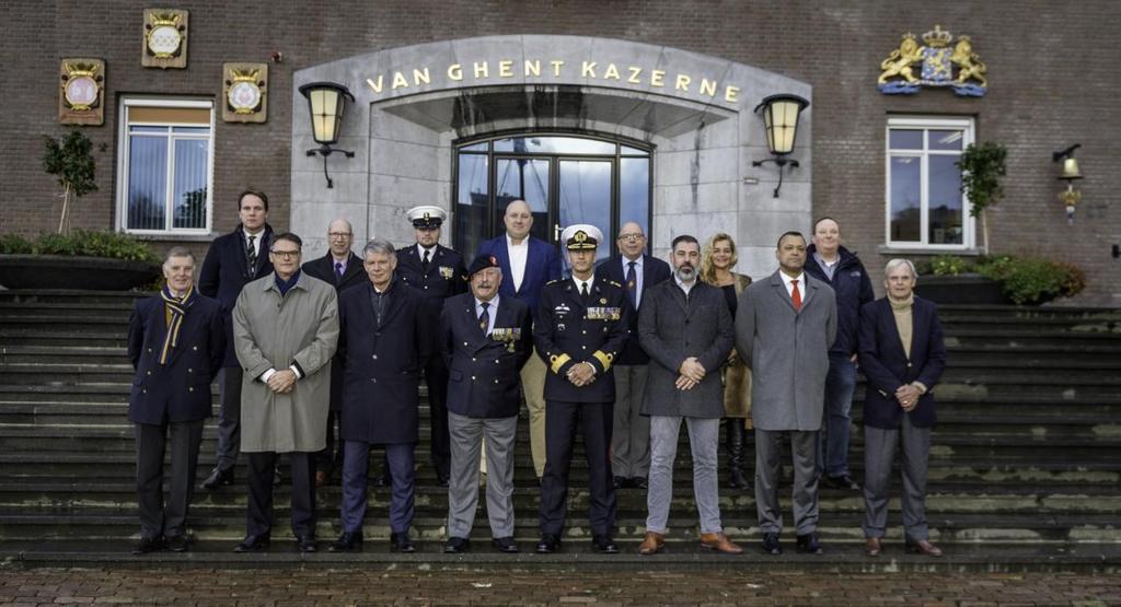 De deelnemende organisaties zijn de Vereniging van Officieren der Mariniers Willem Joseph baron Van Ghent, de Vereniging Contact Oud- en actief dienende Mariniers, de Mariniers Business Club, de