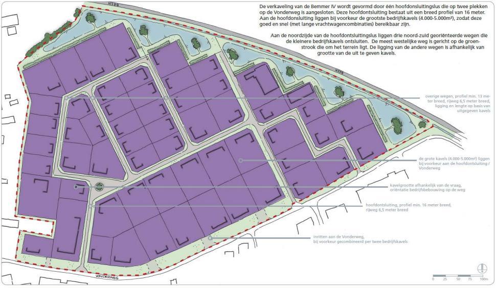 Laarbeek Harde plannen De gemeente Laarbeek heeft enkel op de locatie Bemmer IV nog bedrijventerrein uitgeefbaar. Het totale oppervlak is 22 hectare netto, waarvan nog 17,8 ha uitgeefbaar.