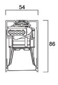 aansluitaccessoires dienen apart besteld te worden Legenda:: MC2 = Mini Continuum II; D/I = Direct/Indirect; PRIS = Prismatisch; DALIEM = Dali noodverlichting; HORIZ = Horizontaal; VERTI = Verticaal;