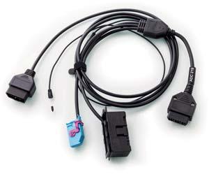De VAG ADS230 software werd ontworpen voor specifiek gebruik met de ADC219 kabel en, om het dashboardpaneel in de service-modus te stellen, voor aflezing van de