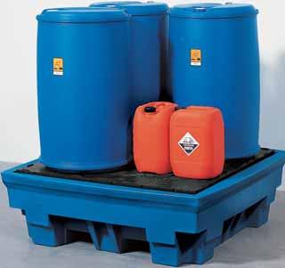 voor 2 x vat 200 liter Afmeting B x D x H (mm): ca.