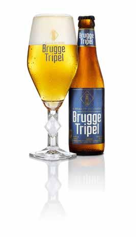 Brugge Tripel Kenmerken Tripel Hoge gisting Fles: 8,7 Vol. % Alc.