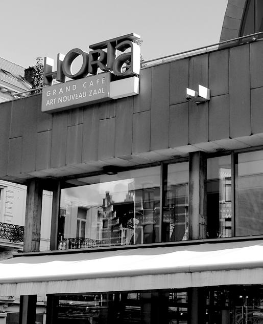 Grand Café Horta Horta is gelegen in het hartje van Antwerpen.