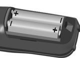 Toestel in gebruik nemen Batterijen plaatsen Gebruik in het toestel uitsluitend oplaadbare batterijen.