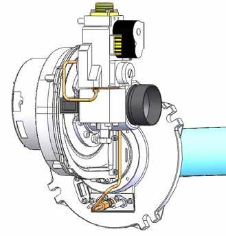 Controleren, door middel van het drukmeetpunt "IN" op de gasklep, dat de ingangsdruk overeenkomt met de druk die voor het type gas vereist is; Controleren dat de elektrische aansluitingen