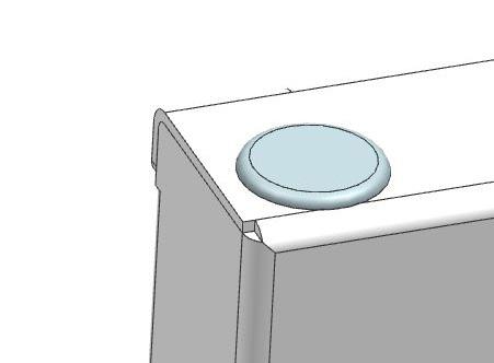 Draai de vergrendeling los en verwijder deze (omhoogtillen en uittrekken) evenals de afdekplaat op de deur en de machine. Verwissel de vergrendeling en de afdekplaat.