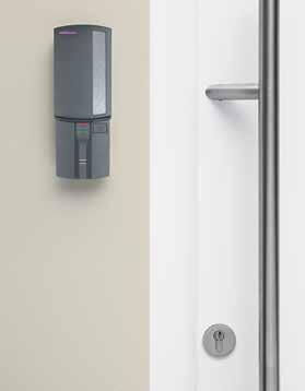 Individuele openingsen veiligheidsvarianten Elektrische deuropener (zonder afbeelding) Dankzij de elektrische dagschoot kunt u uw deur gemakkelijk openen met een schakelaar in de woning.